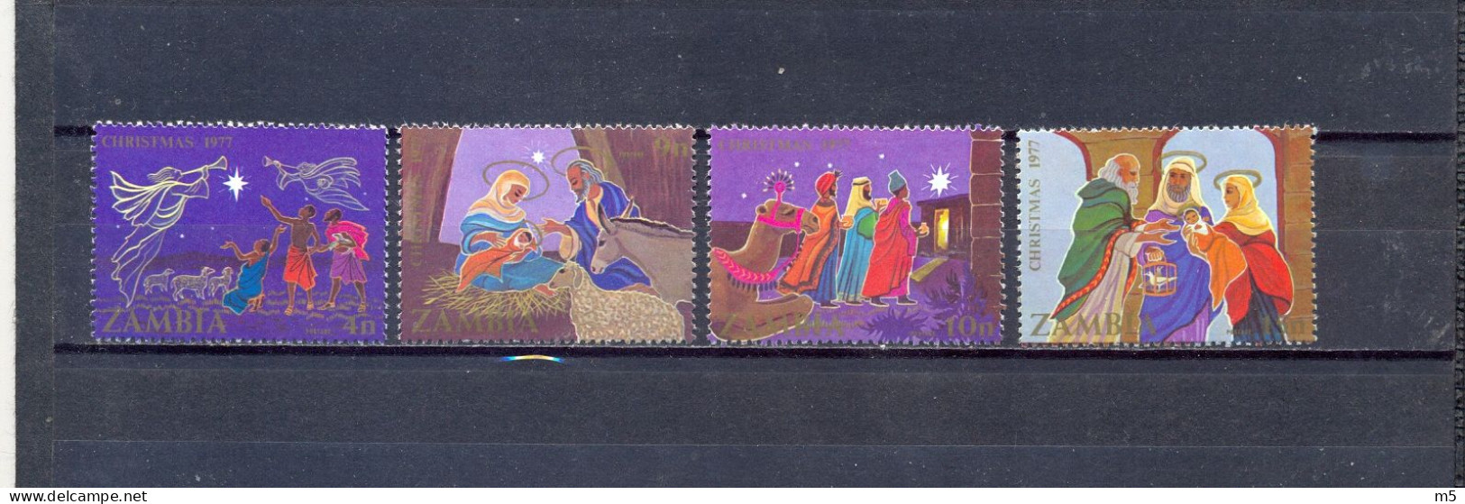 ZAMBIA - MNH - CHRISTMAS -  MI.NO.189/92 - CV = 1 € - Zambie (1965-...)