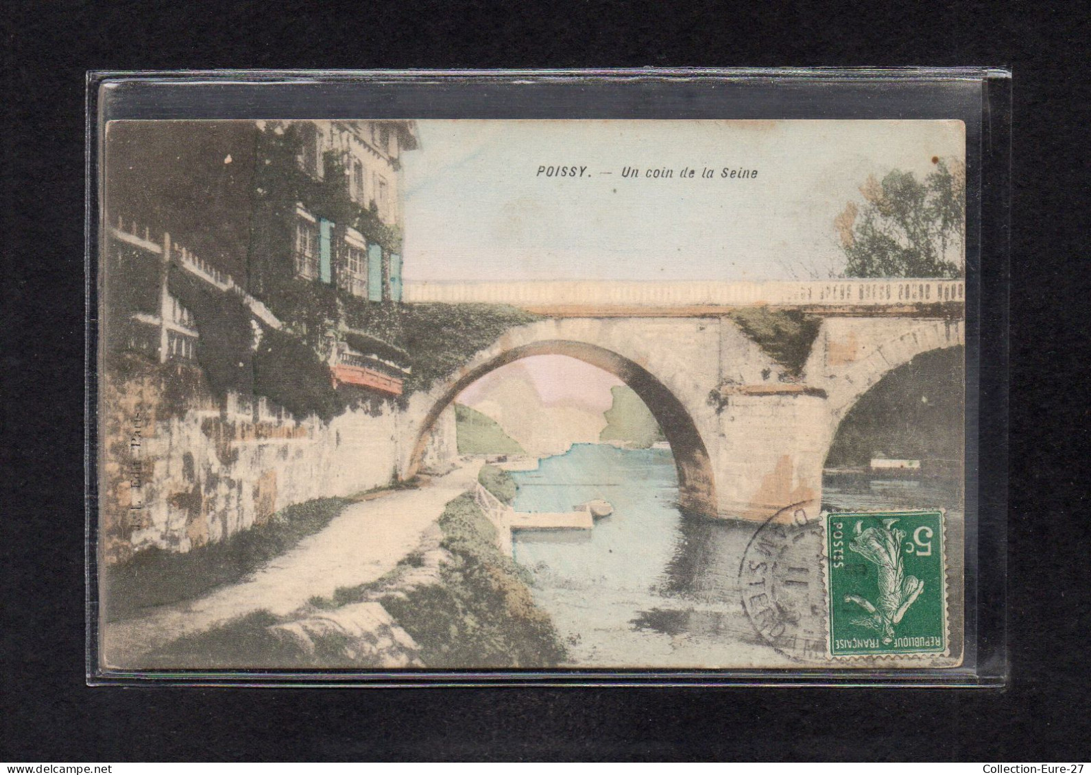 (12/03/24) 78-CPA POISSY - UN COIN DE LA SEINE - Poissy