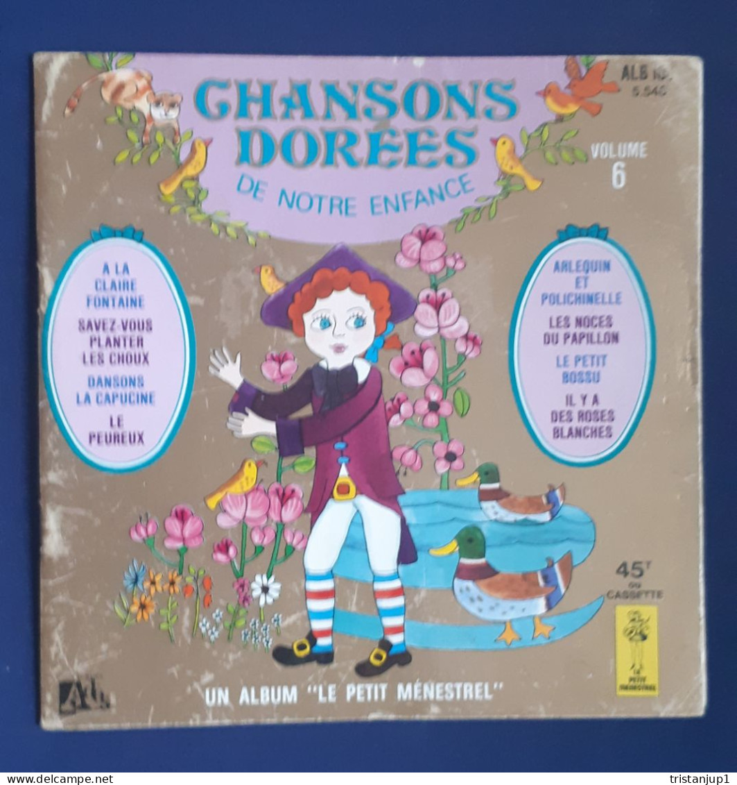 Chansons Dorées De Notre Enfance Volume 6 - Autores Franceses