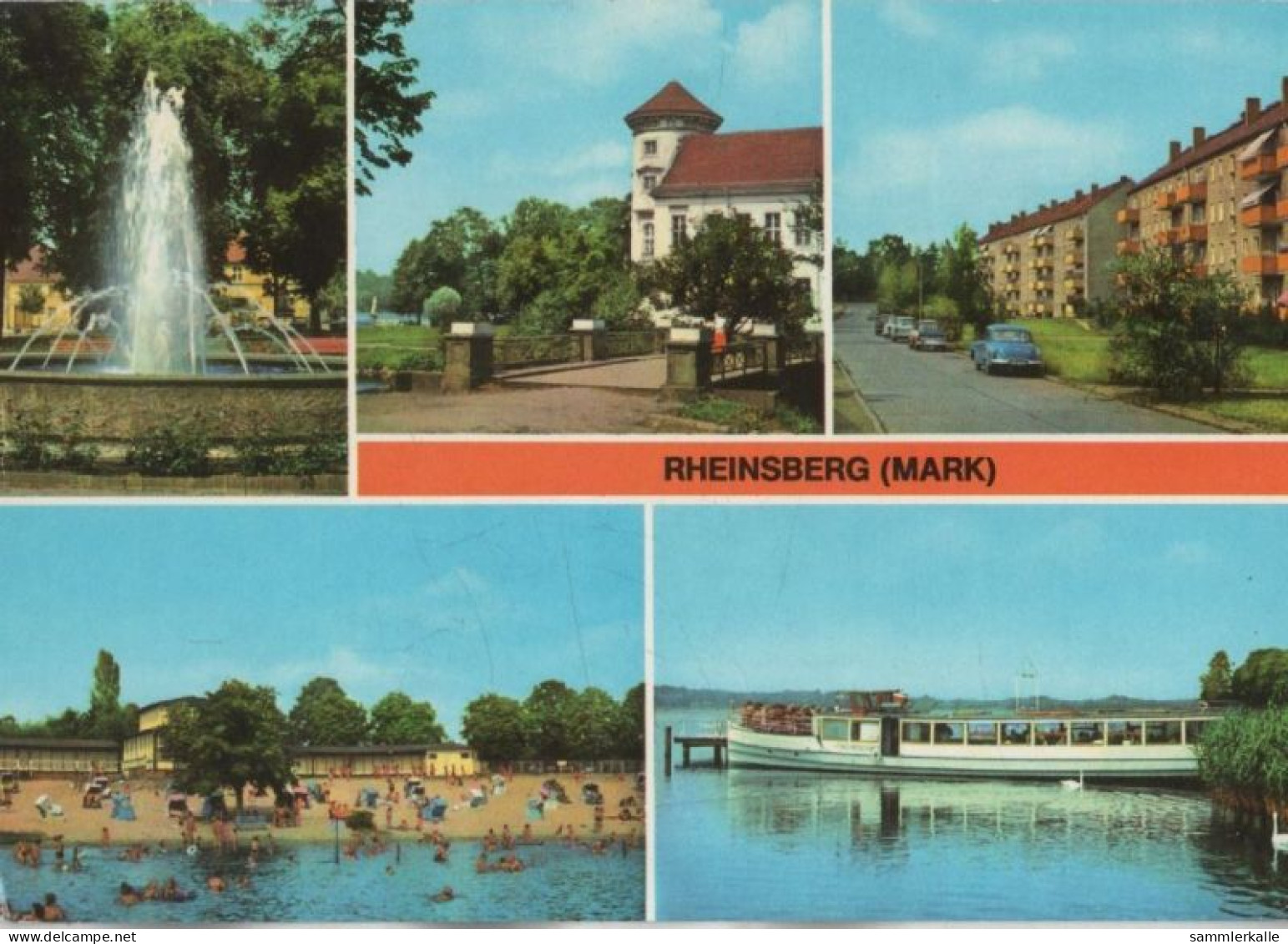 89497 - Rheinsberg - U.a. Joliot-Curie-Strasse - 1981 - Rheinsberg