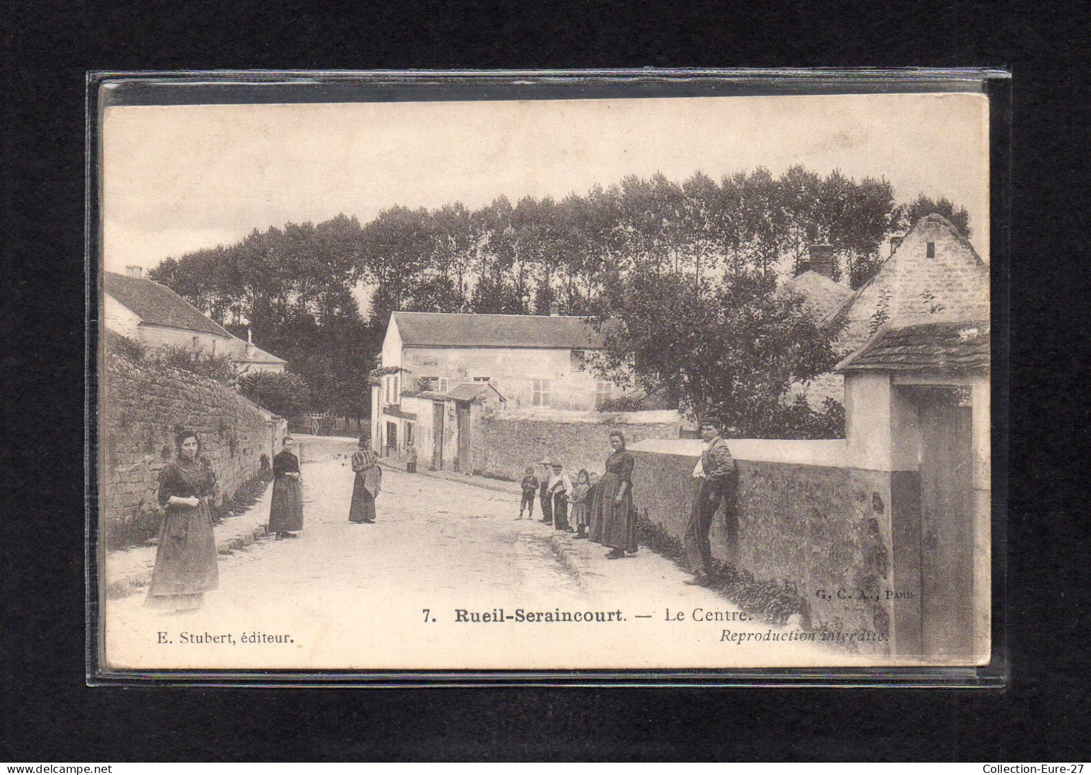 (12/03/24) 95-CPA RUEIL SERAINCOURT - LE CENTRE - Seraincourt