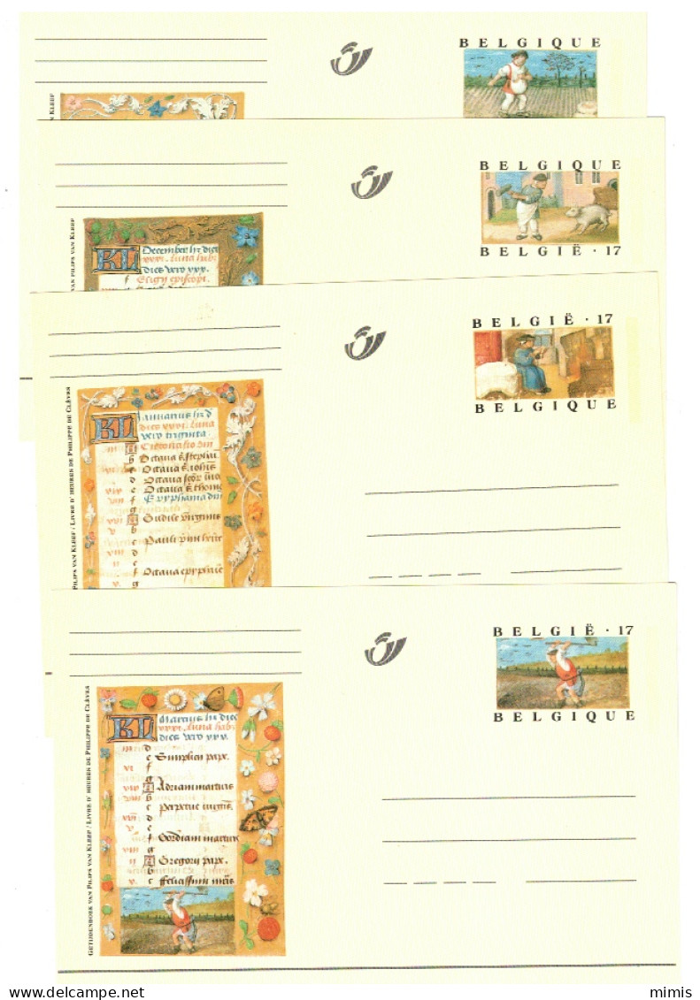 BELGIQUE     ENTIERS POSTAUX  1997  BK 54/65 - Illustrierte Postkarten (1971-2014) [BK]