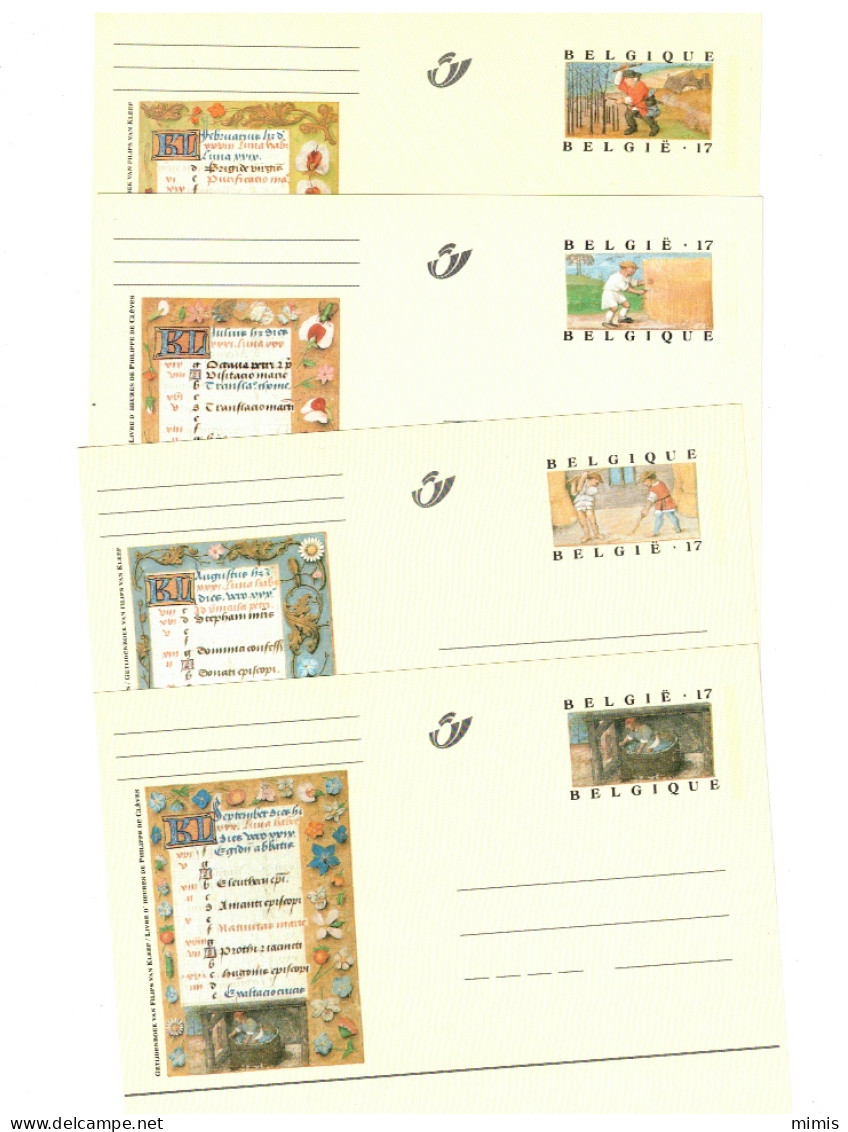 BELGIQUE     ENTIERS POSTAUX  1997  BK 54/65 - Cartes Postales Illustrées (1971-2014) [BK]