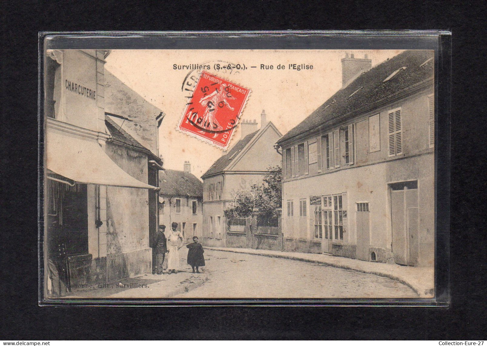 (12/03/24) 95-CPA SURVILLIERS - RUE DE L'EGLISE - Survilliers