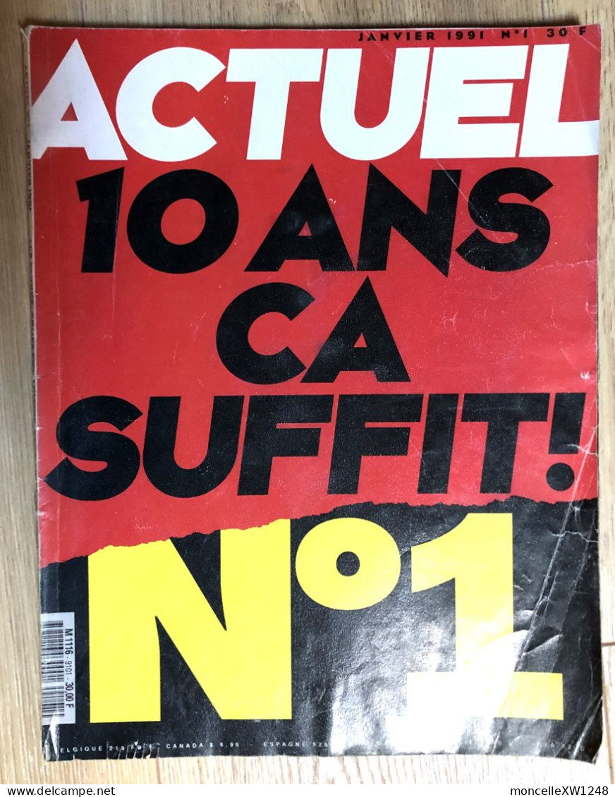 Actuel N°1 (1991) - 10 Ans ça Suffit ! - Musik