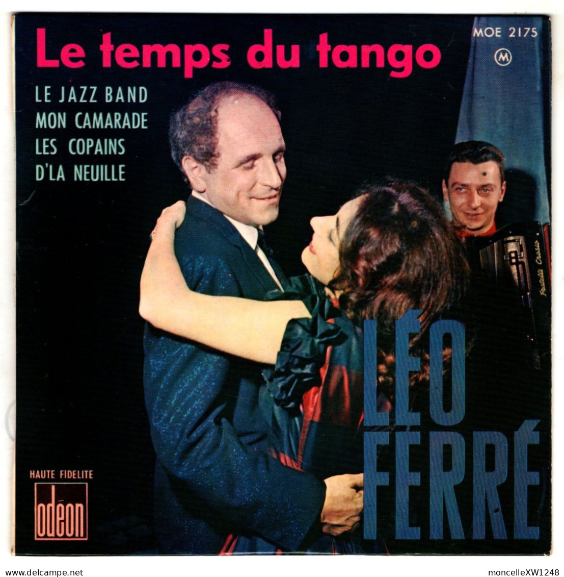 Léo Ferré - 45 T EP Le Temps Du Tango (1961) - 45 T - Maxi-Single