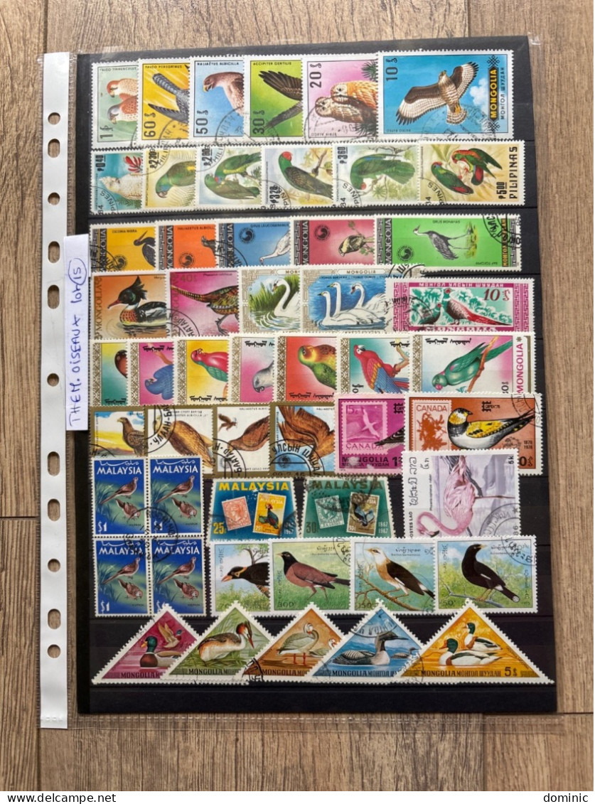 Thème Oiseaux Lot 15 - Collections, Lots & Series