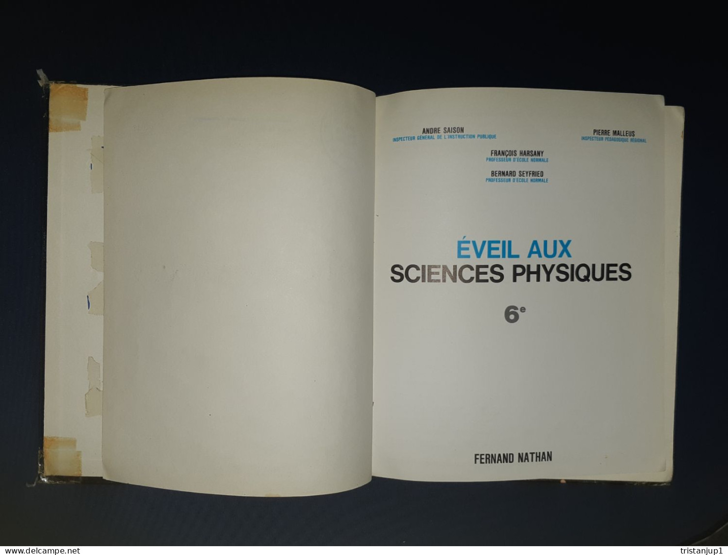 Eveil aux sciences physiques 6e