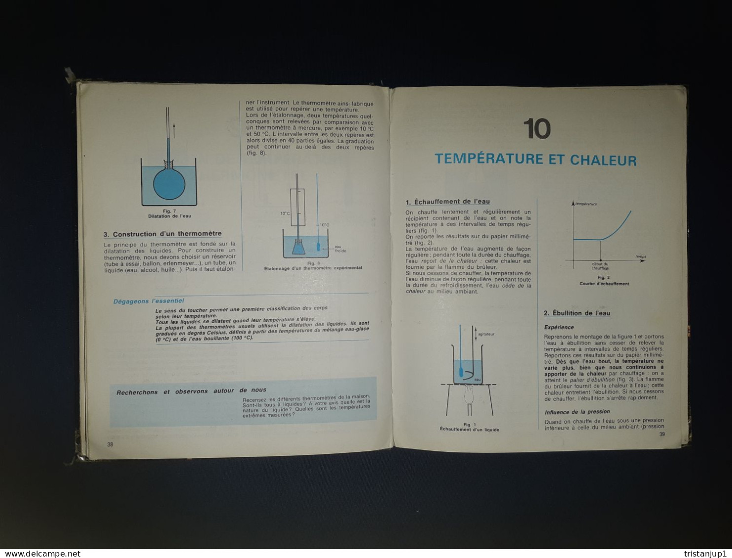 Eveil aux sciences physiques 6e