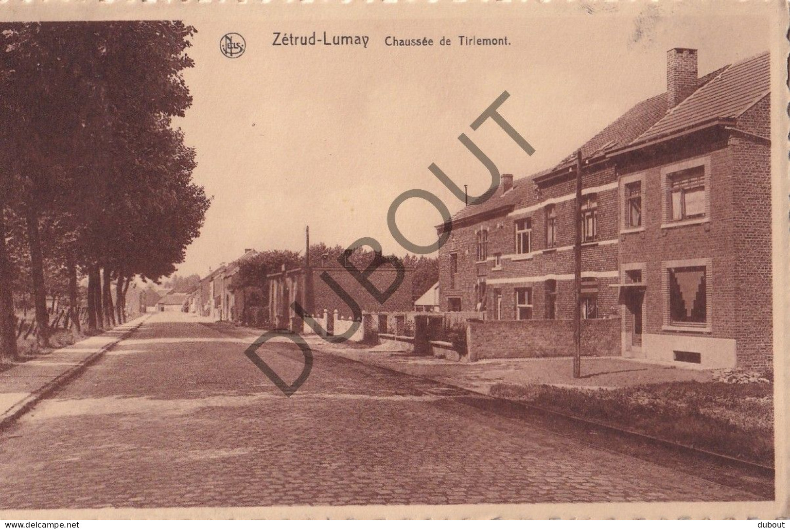 Postkaart - Carte Postale - Zétrud-Lumay - Chaussée De Tirlemont (C5791) - Jodoigne