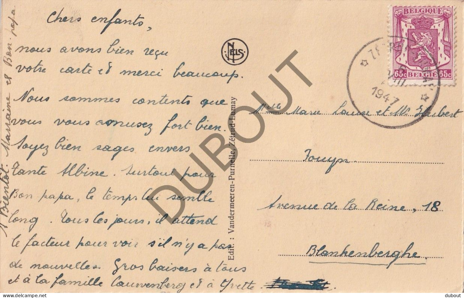 Postkaart - Carte Postale - Zétrud-Lumay - Chaussée De Tirlemont (C5791) - Geldenaken