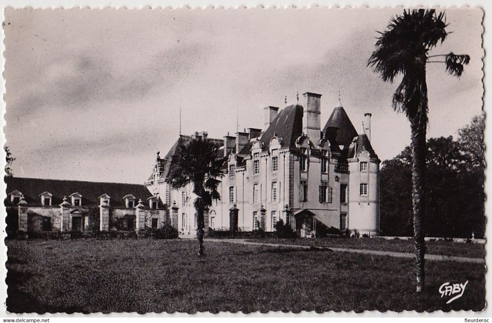56 - B55523CPSM - PLUVIGNER - Le Chateau De Keronic Et Les Jardins - Très Bon état - MORBIHAN - Pluvigner