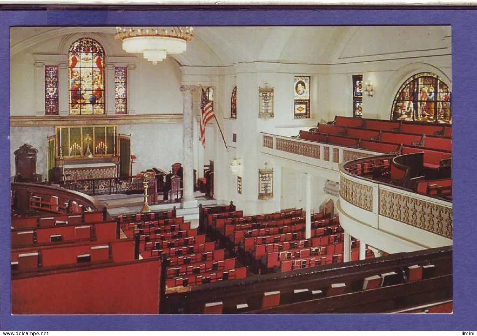 ETATS UNIS - WASHINGTON - INTERIOR VIEW OF ST. JOHN CHURCH - LAFAYETTE SQARE -  - Washington DC