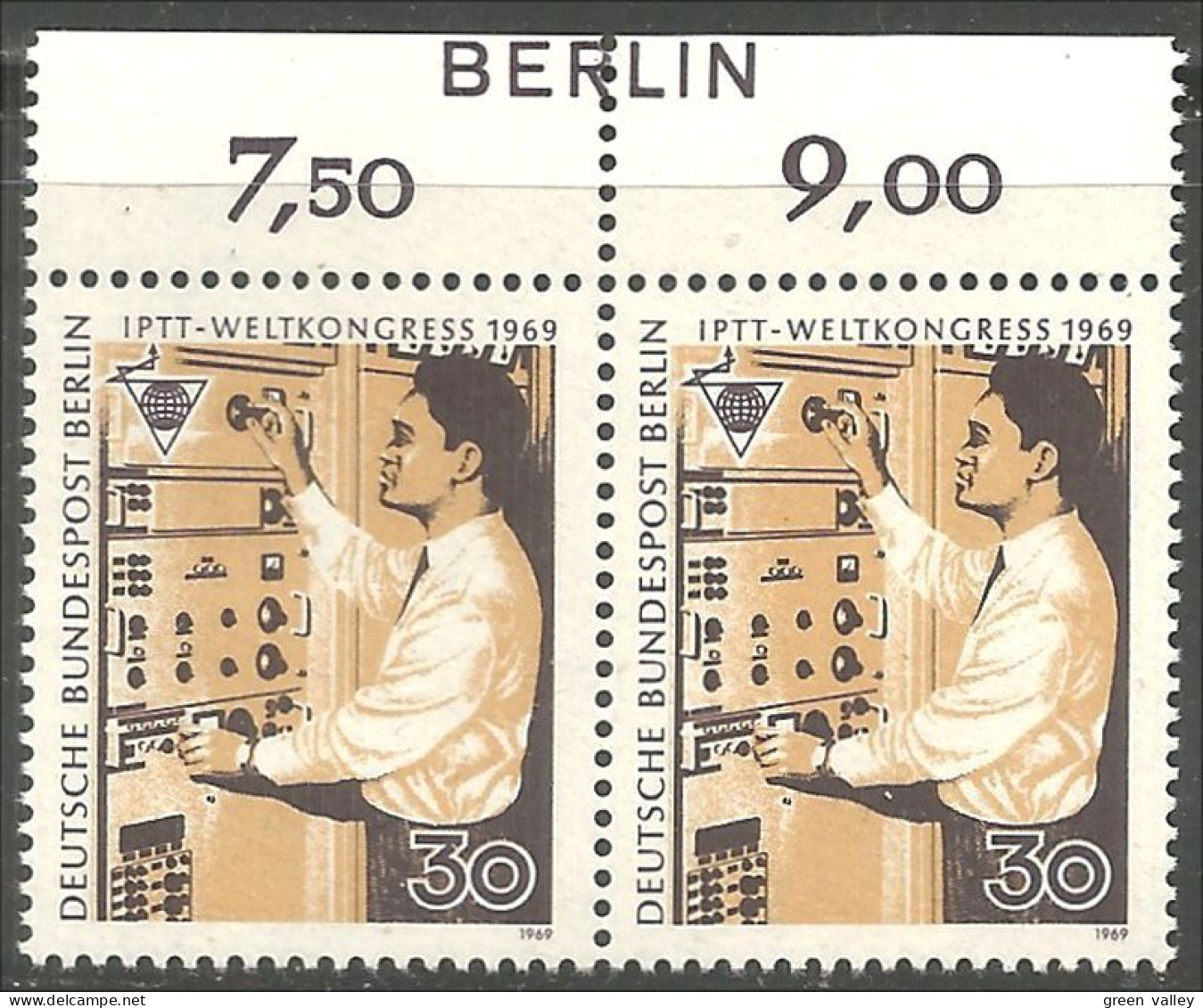 442 Germany Berlin Telephone Computer Ordinateur MNH ** Neuf SC (GEB-57) - Computers