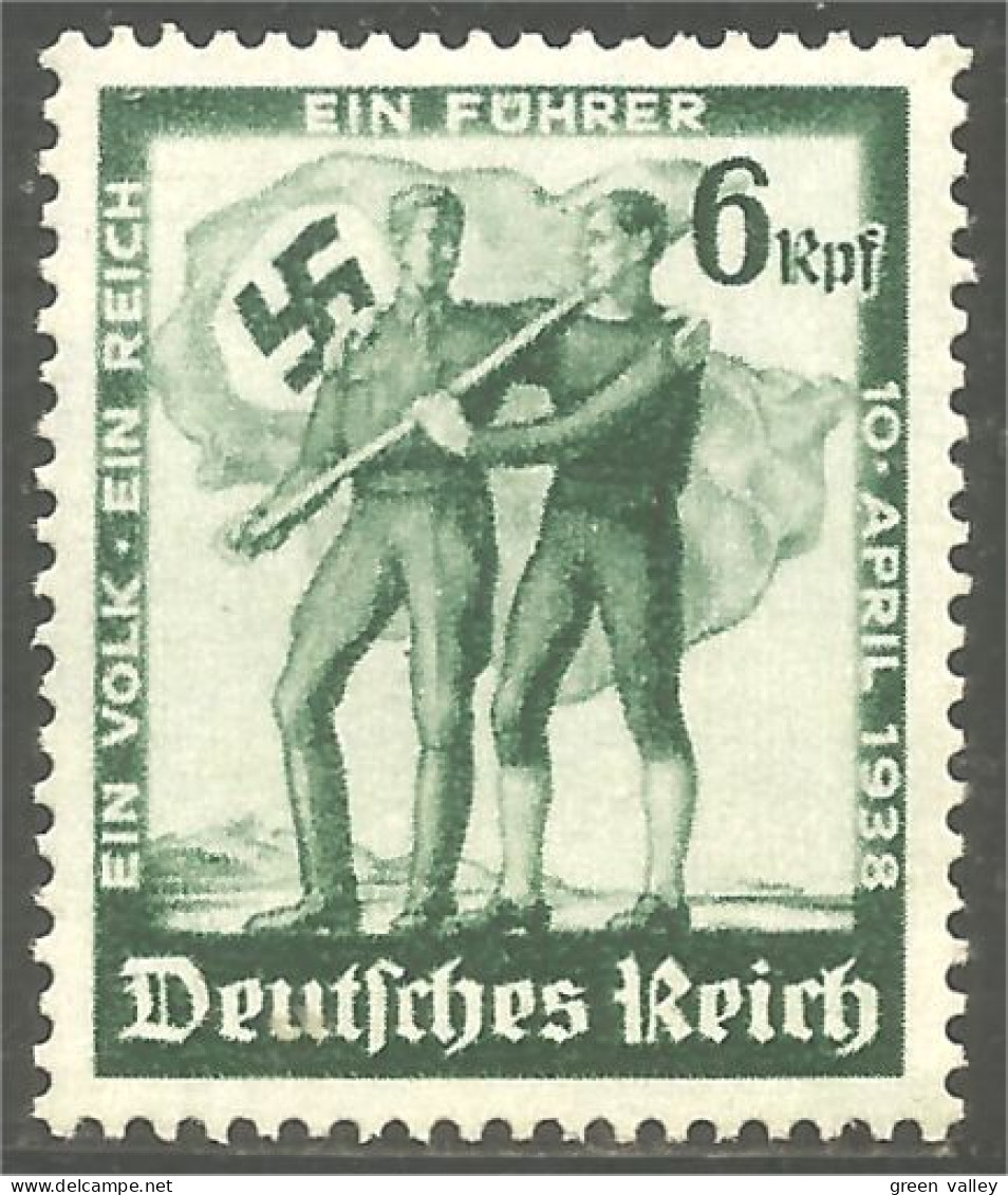440 Allemagne Drapeau Nazi Flag Soldat Marin Sailor Soldier MNH ** Neuf SC (GER-68) - Stamps