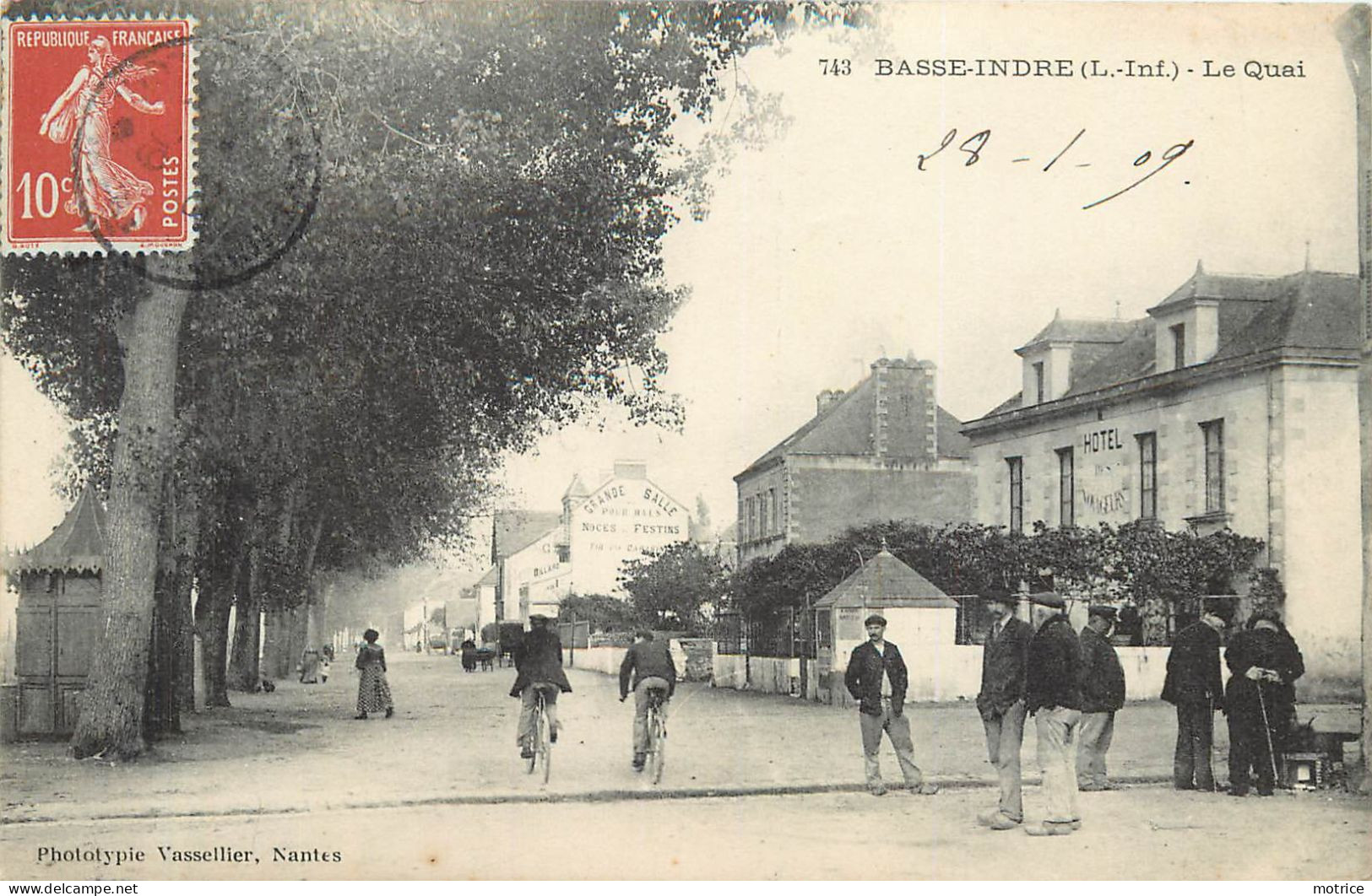 BASSE INDRE - La Quai. - Basse-Indre