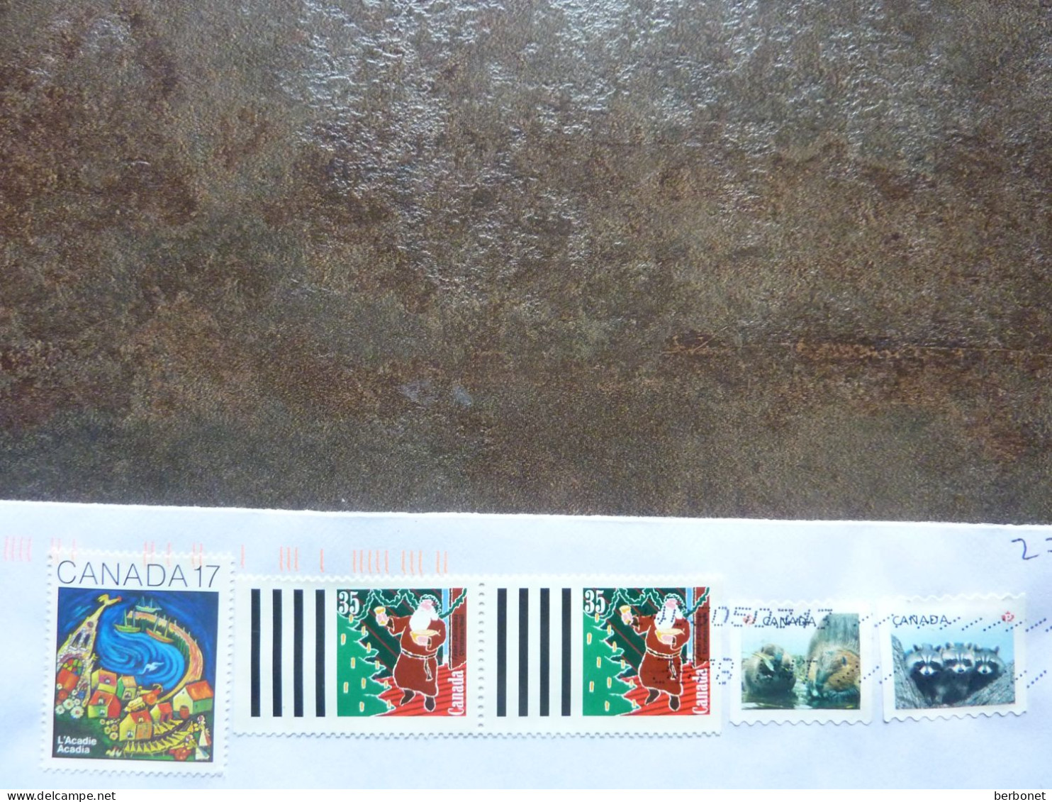 2024  5 Stamps Used On A Letter - Used Stamps