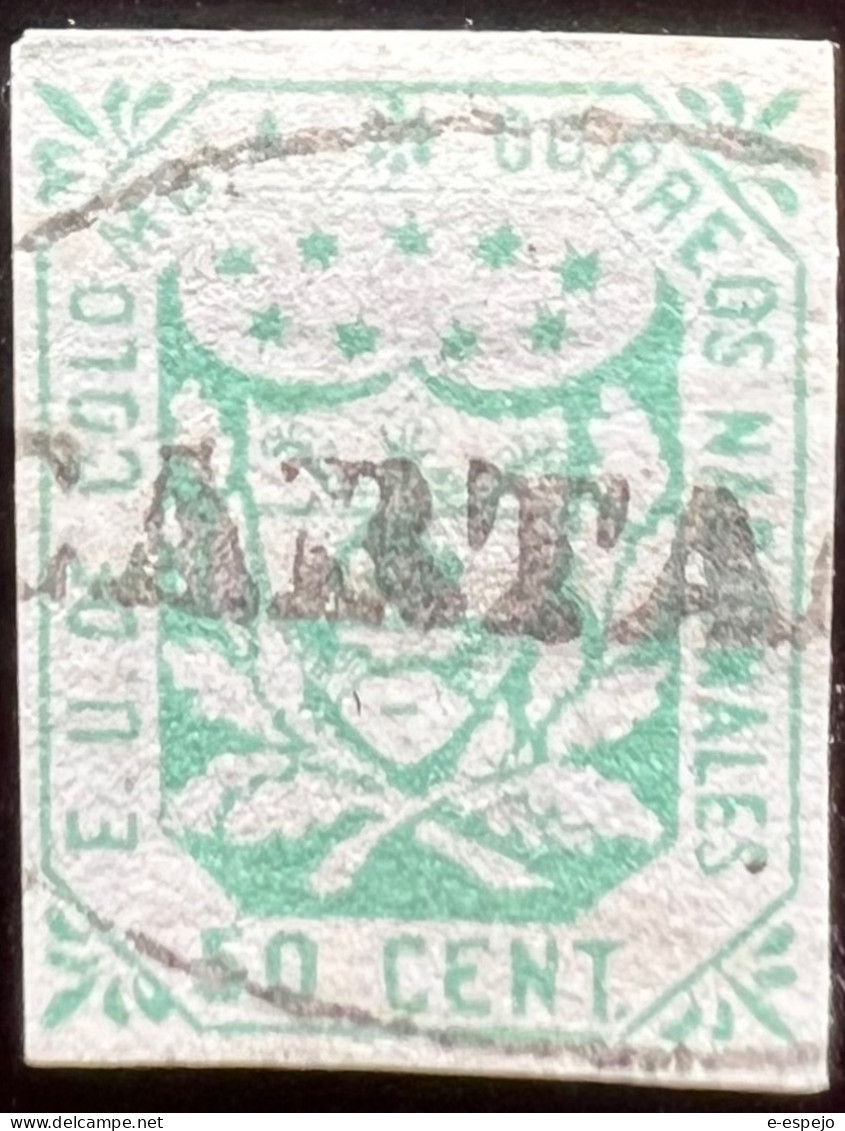 Kolumbien 1863: Arms On White Background Mi:CO 21a - Colombia
