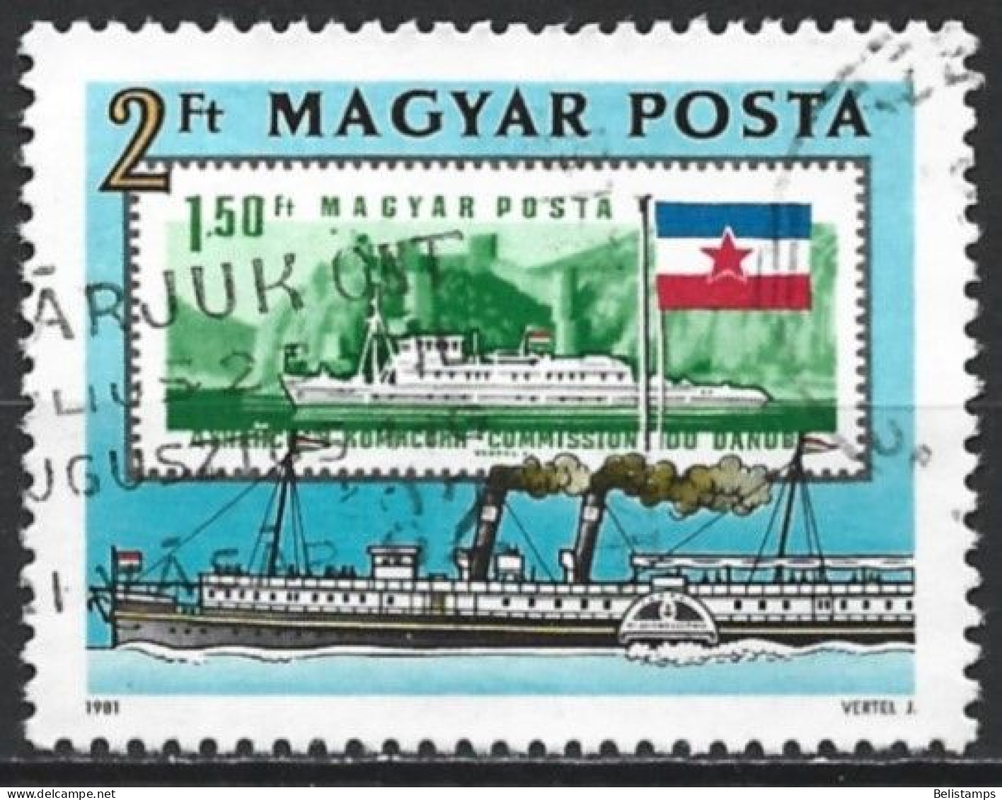 Hungary 1981. Scott #2708 (U) Grof Szechenyi Istvan And Stamp #1831 - Usati