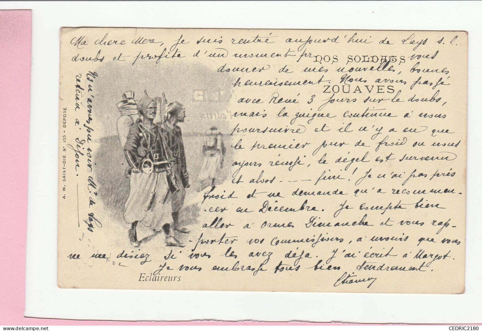 NOS SOLDATS ZOUAVES ECLAIREURS - Andere Kriege