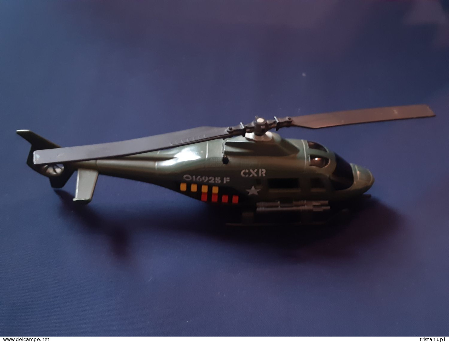 Hélicoptère Militaire Majorette Sonic Flashers CXR O16925 F Modellino Vintage 1991 - Jugetes Antiguos