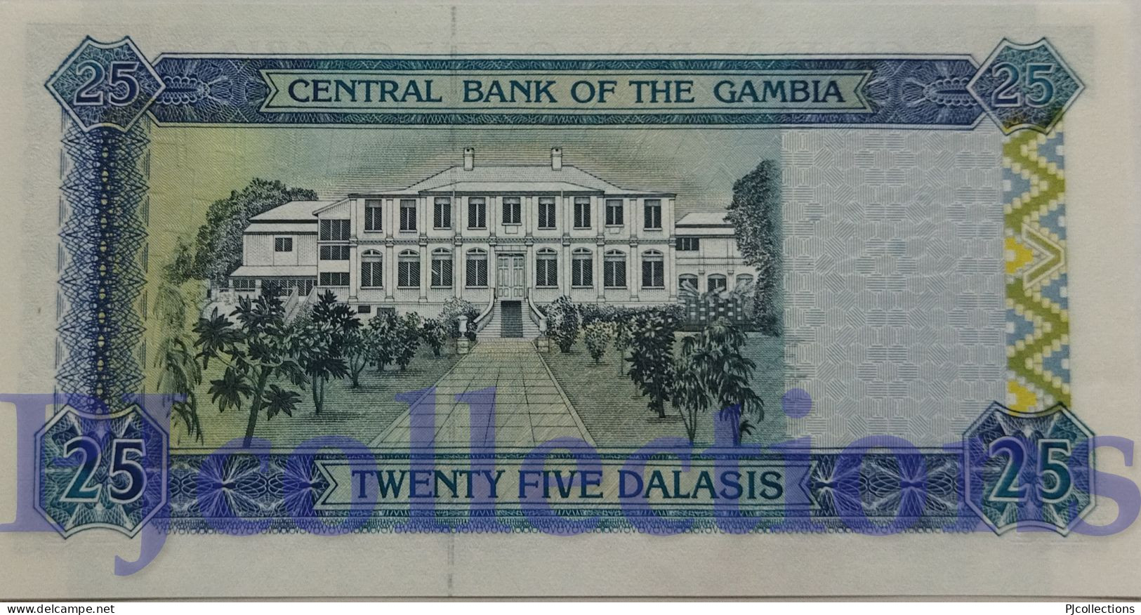 GAMBIA 25 DALASIS 1996 PICK 18a UNC - Gambia