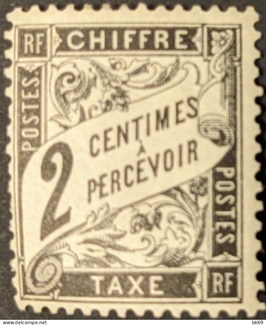 N°11 * 2c Noir - 1859-1959 Mint/hinged