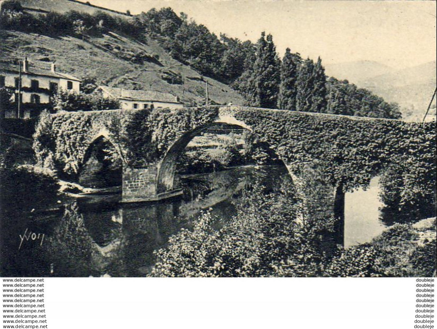 D64  BIDARRAY  Le Tr?s Pittoresque Et Vieux Pont En Dos D'?ne Sur La Nive  ..... - Bidarray