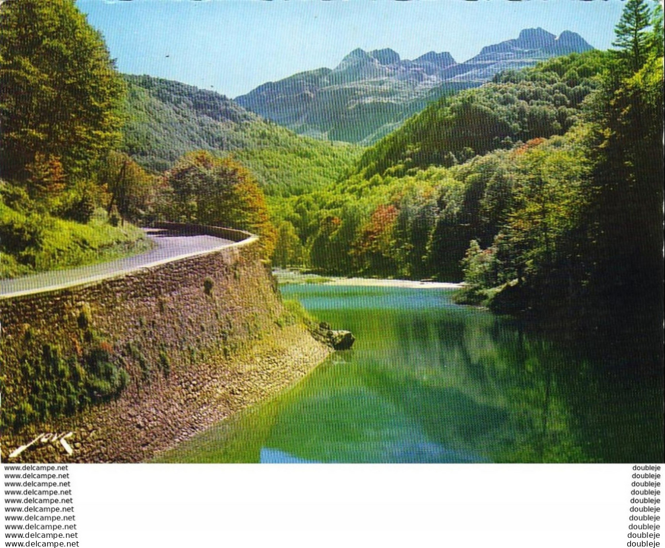 D64  ANGLUS  Route Du COL Du SOMPORT: Le Lac D'Anglus  ...... - Col Du Somport