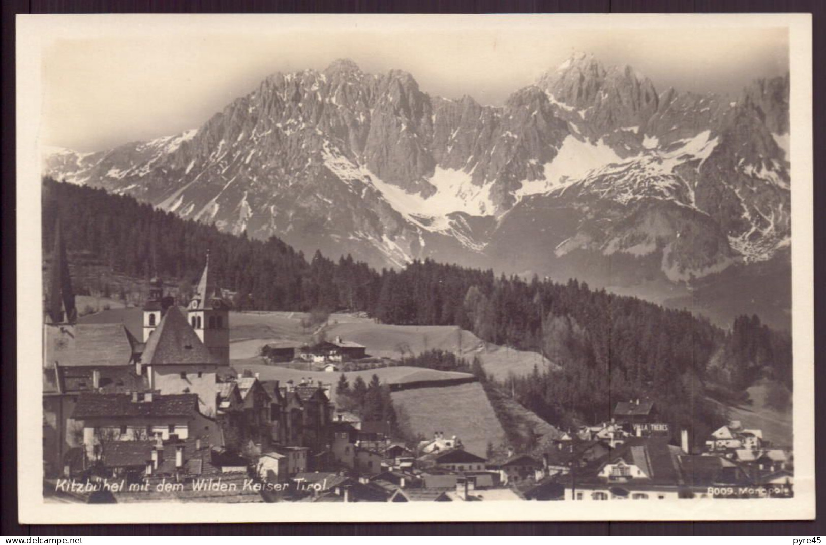 AUTRICHE KITZBUHEL MIT DEM WILDEN KAISER TIROL - Kitzbühel