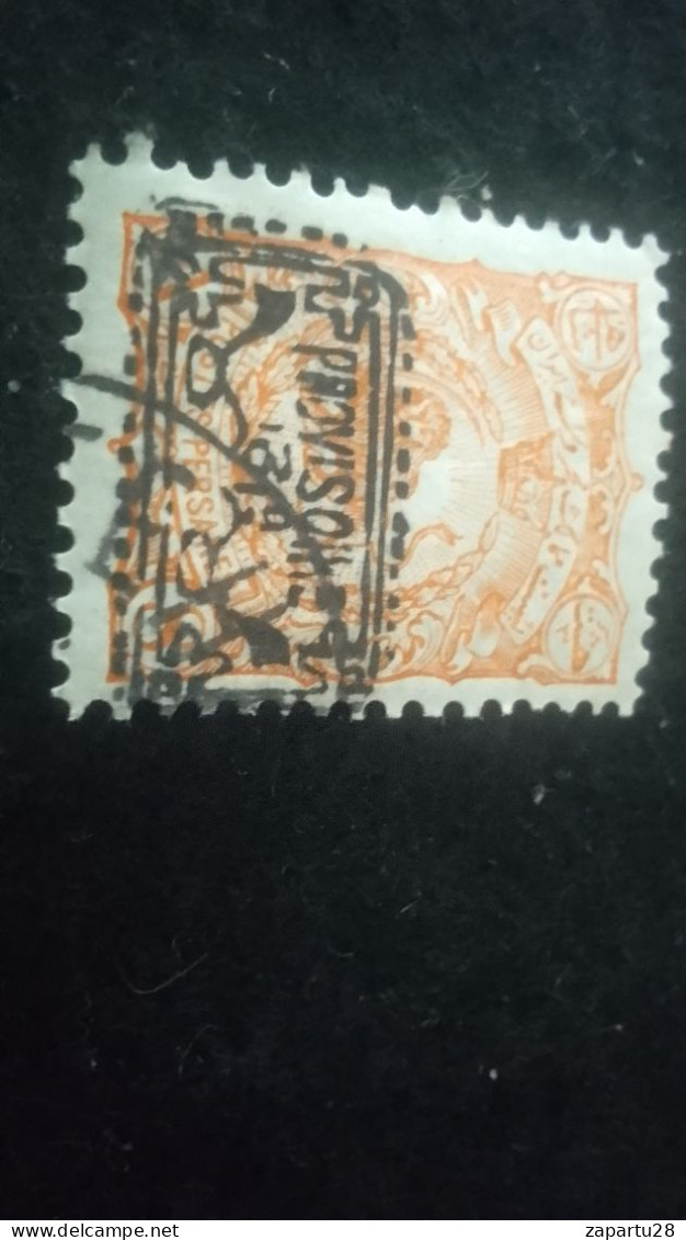 İRAN-1899  8 CH   DAMGALI SÜRSARJLI - Iran