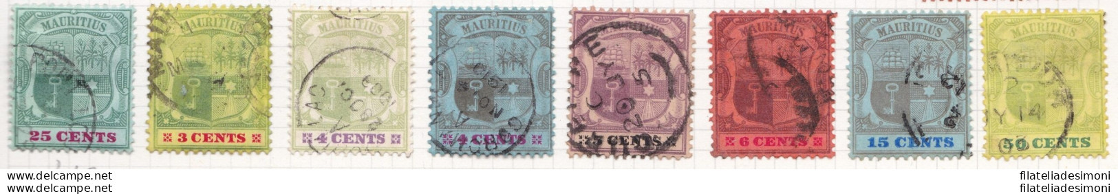 1902 MAURITIUS, SG N° 155 5 R. USED - Andere & Zonder Classificatie