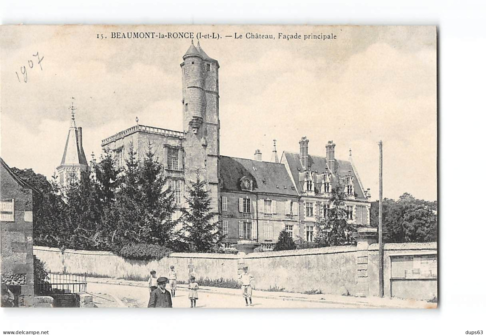 BEAUMONT LA RONCE - Le Château - Très Bon état - Beaumont-la-Ronce