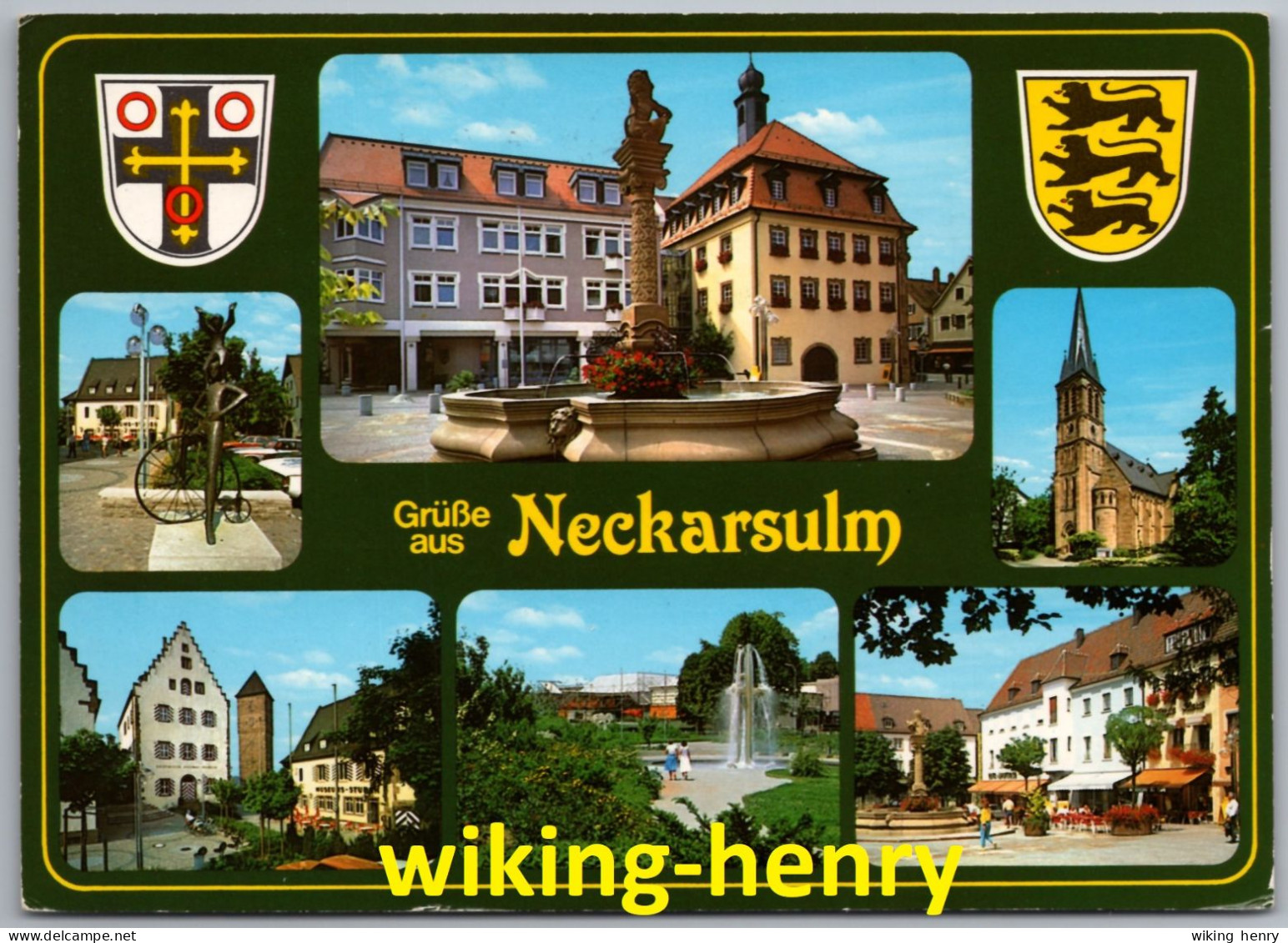Neckarsulm - Mehrbildkarte - Neckarsulm