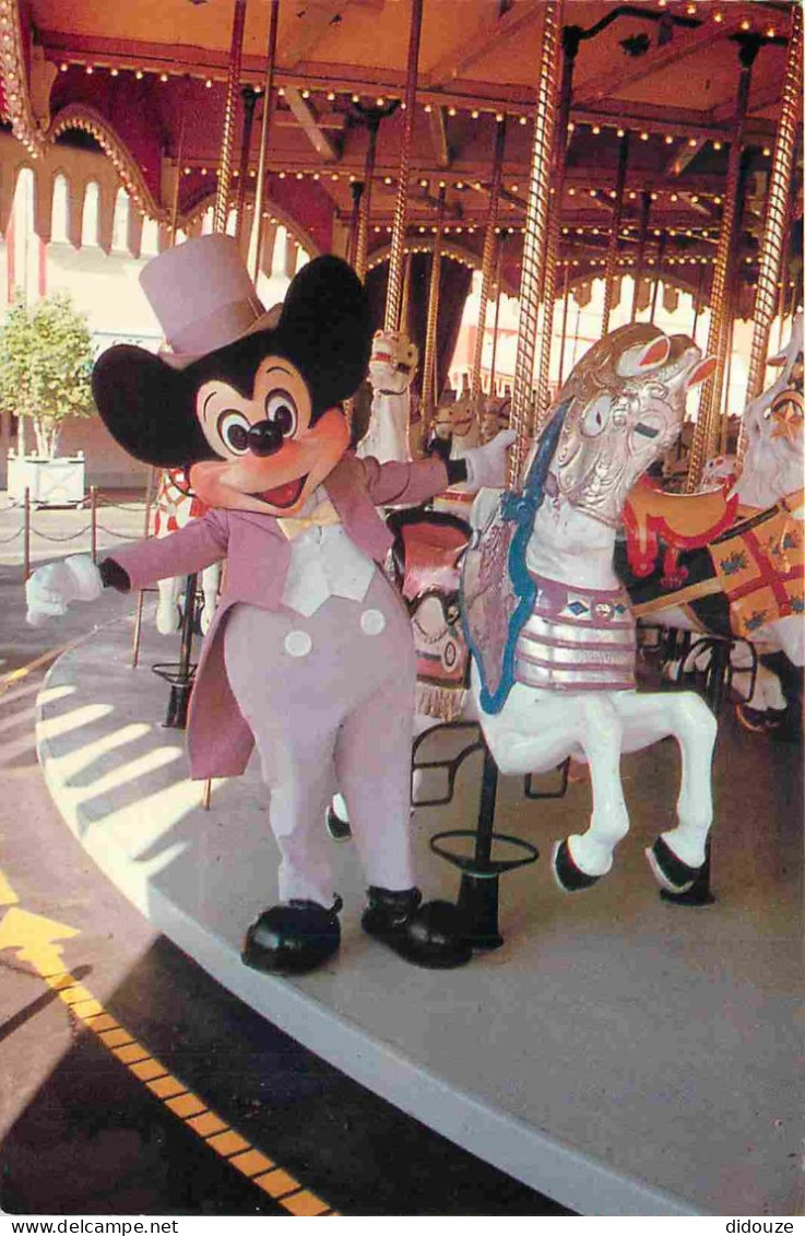 Parc D'Attractions - Walt Disney World - Mickey Mouse - Cinderella's Carousel - Manège - CPM - Carte Neuve - Voir Scans  - Disneyworld