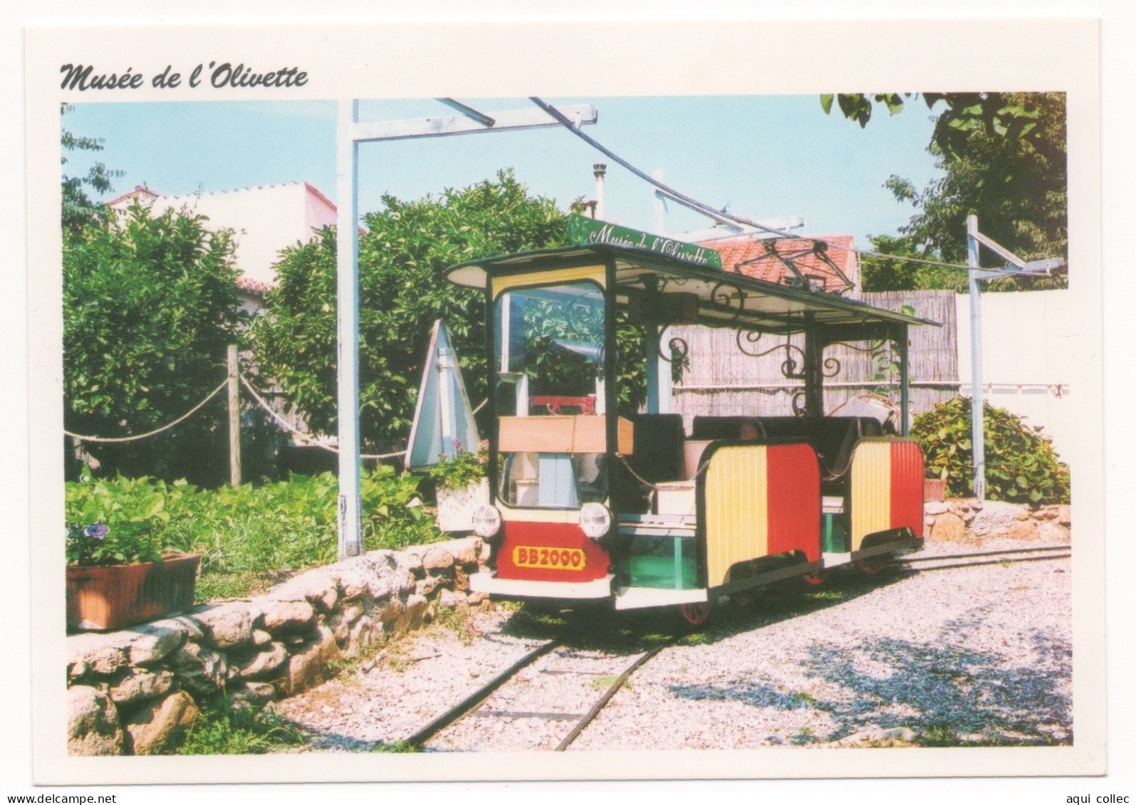 MUSÉE DE L'OLIVETTE-COLLECTION FERROVIAIRE-VAPEUR ET ELECTRIQUE - Strassenbahnen