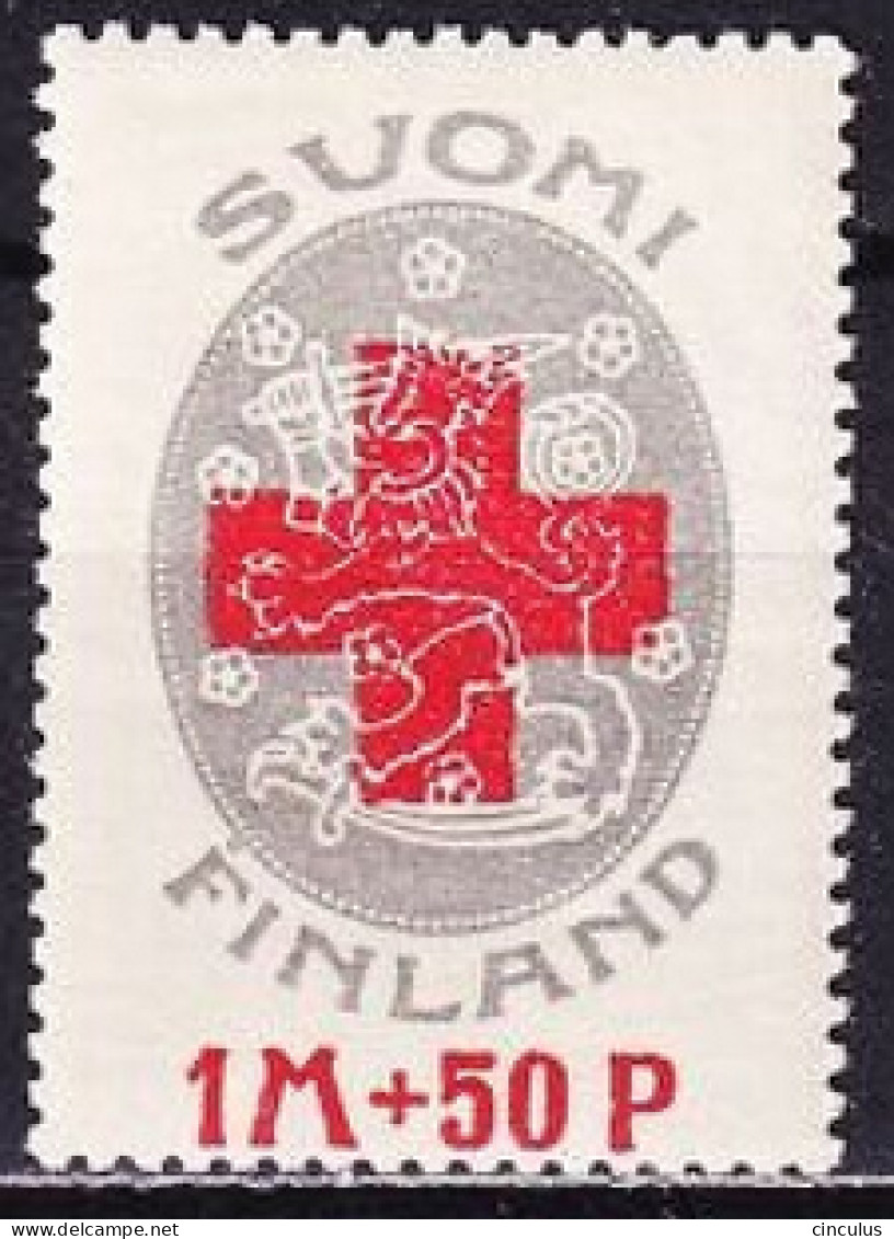 1922. Finland. Red Cross. MNH. Mi. Nr. 111 - Unused Stamps