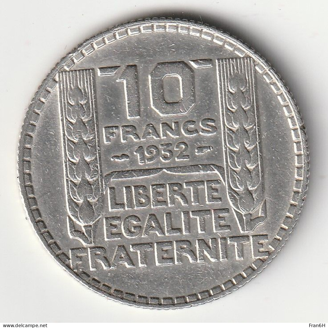 10 Francs Turin Argent 1932 - Silver - - 10 Francs