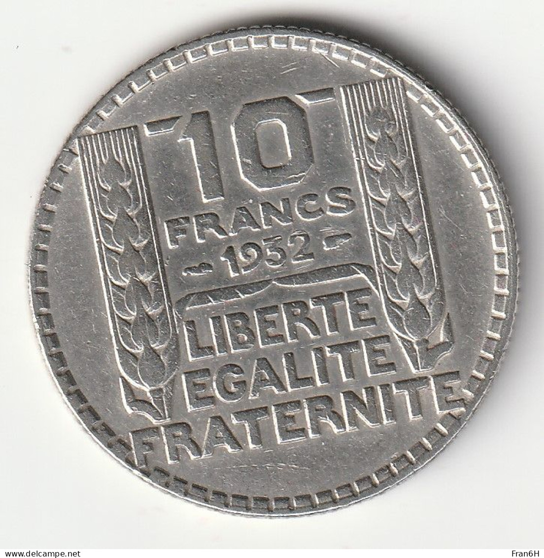 10 Francs Turin Argent 1932 - Silver - - 10 Francs