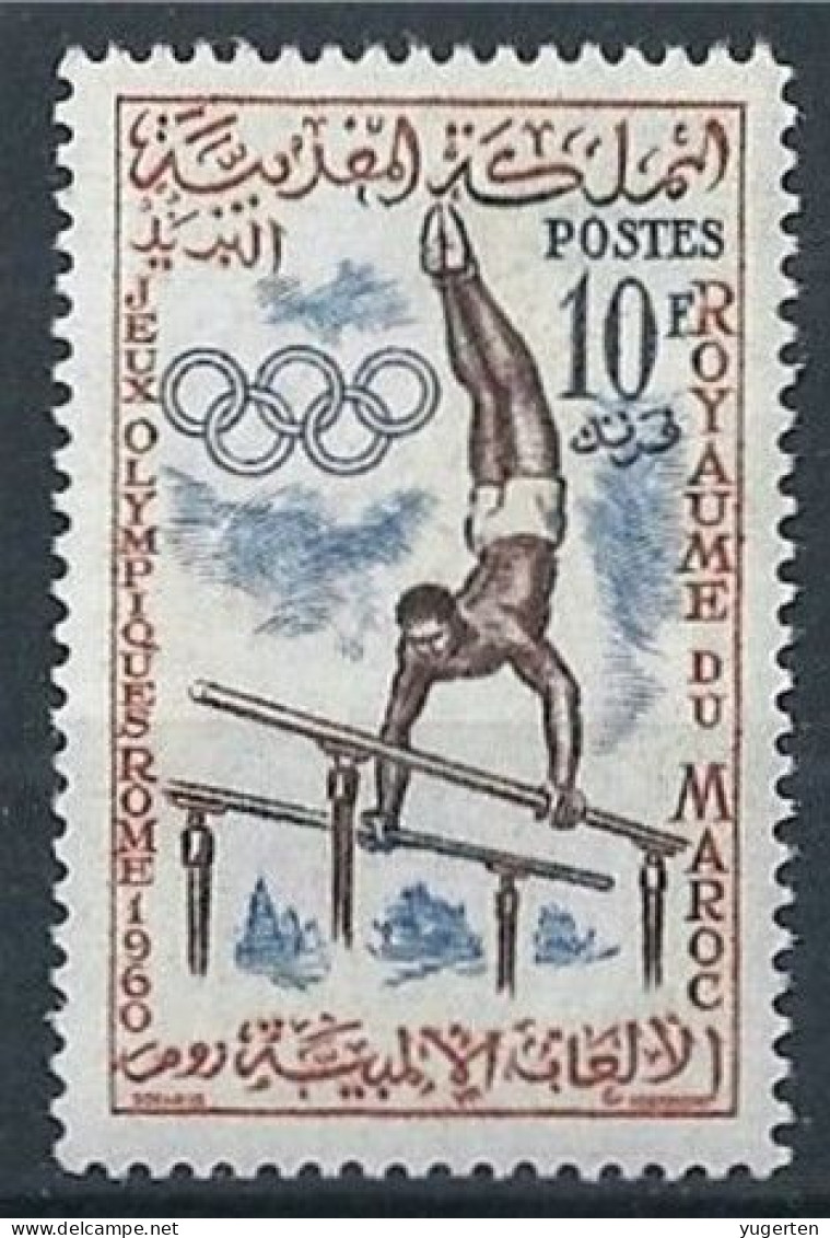 MAROC MOROCCO 1960 - 1v - MNH - Gymnastic - Gymnastique - Gymnastik - Gimnástico - Parallel Bars - Roma - Italia - Gymnastics