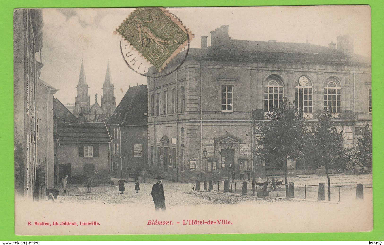 54 - BLAMONT -  Hôtel De Ville - Précurseur - Cliché Rare - Blamont