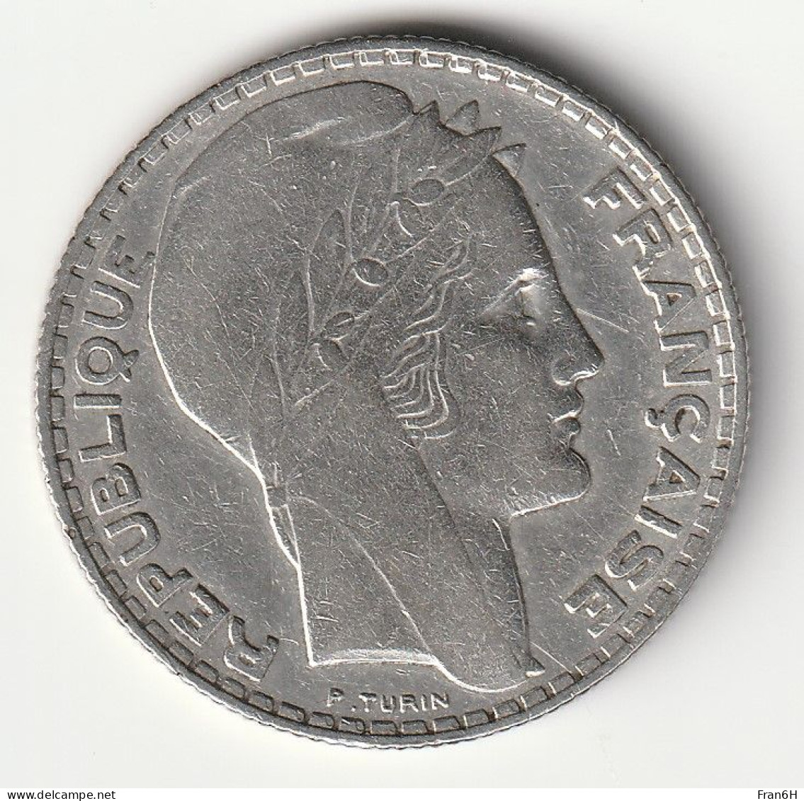 10 Francs Turin Argent 1933 - Silver - - 10 Francs