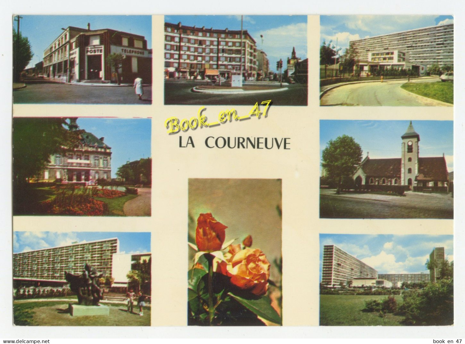 {91360} 93 Seine Saint Denis La Courneuve , Multivues ; Divers Aspects De La Ville - Le Blanc-Mesnil