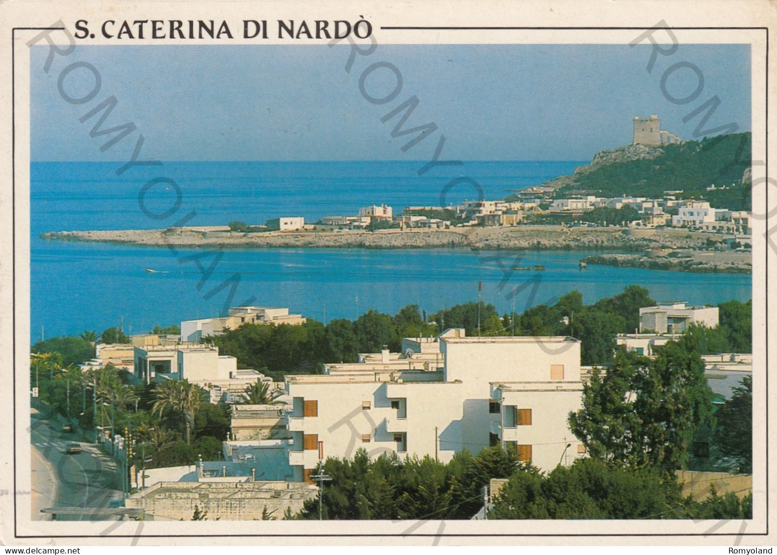 CARTOLINA  C2 S.CATERINA DI NARDO,LECCE,PUGLIA-PANORAMA-STORIA,MEMORIA,CULTURA,RELIGIONE,BELLA ITALIA,VIAGGIATA 1993 - Lecce