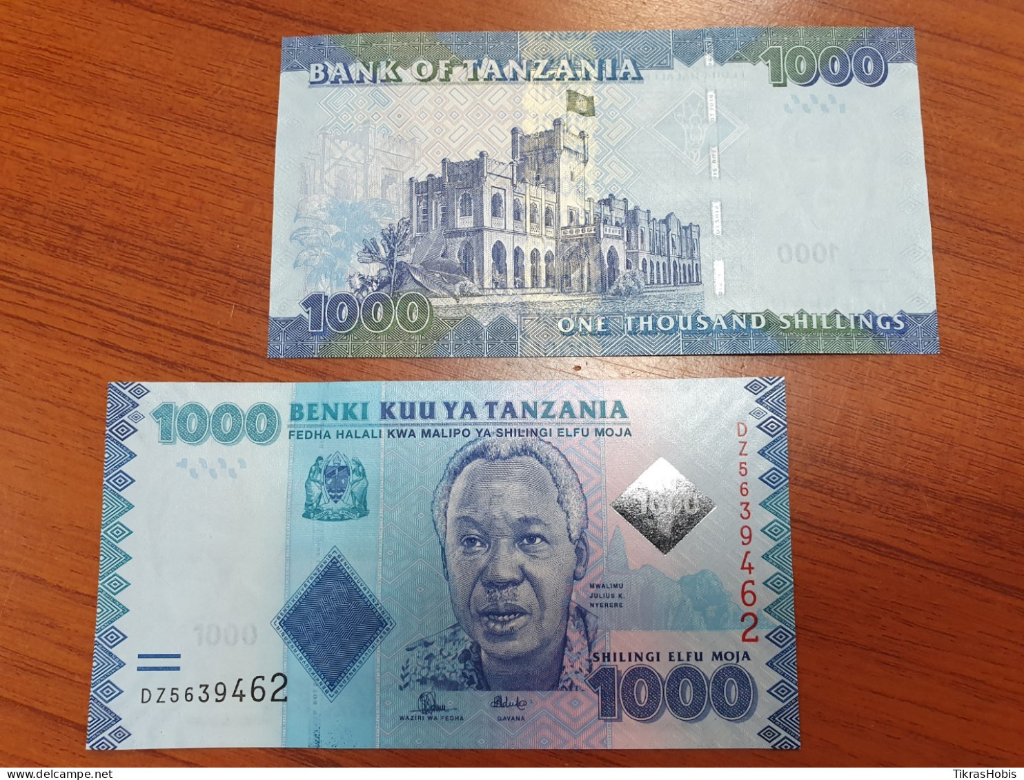 Tanzania 1000 Shillings, 2015 P-41B - Tansania