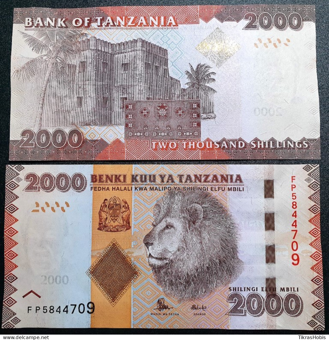 Tanzania 2000 Shilling, 2015 P-42B - Tanzania