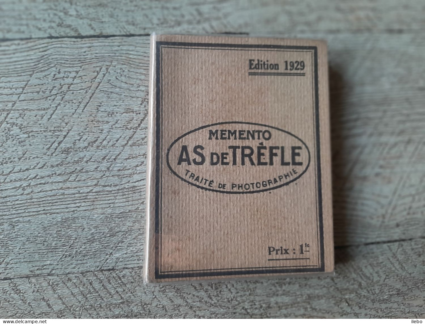 Mémento As De Trèfle 1929 Traité De Photographie - Photographie