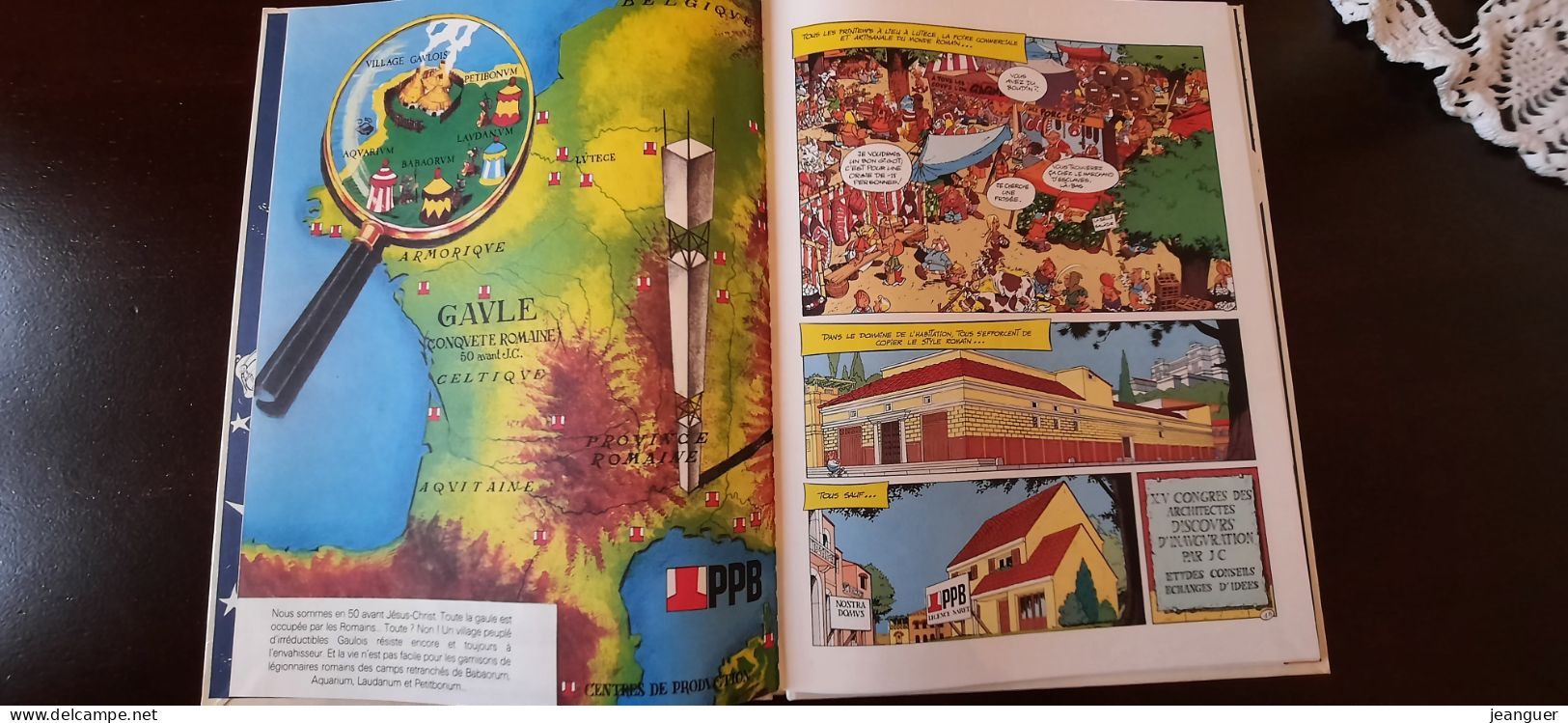 Astérix :Le Poteau Magiques. Editions Publicitaire 1982  (Hors Commerce) - Asterix