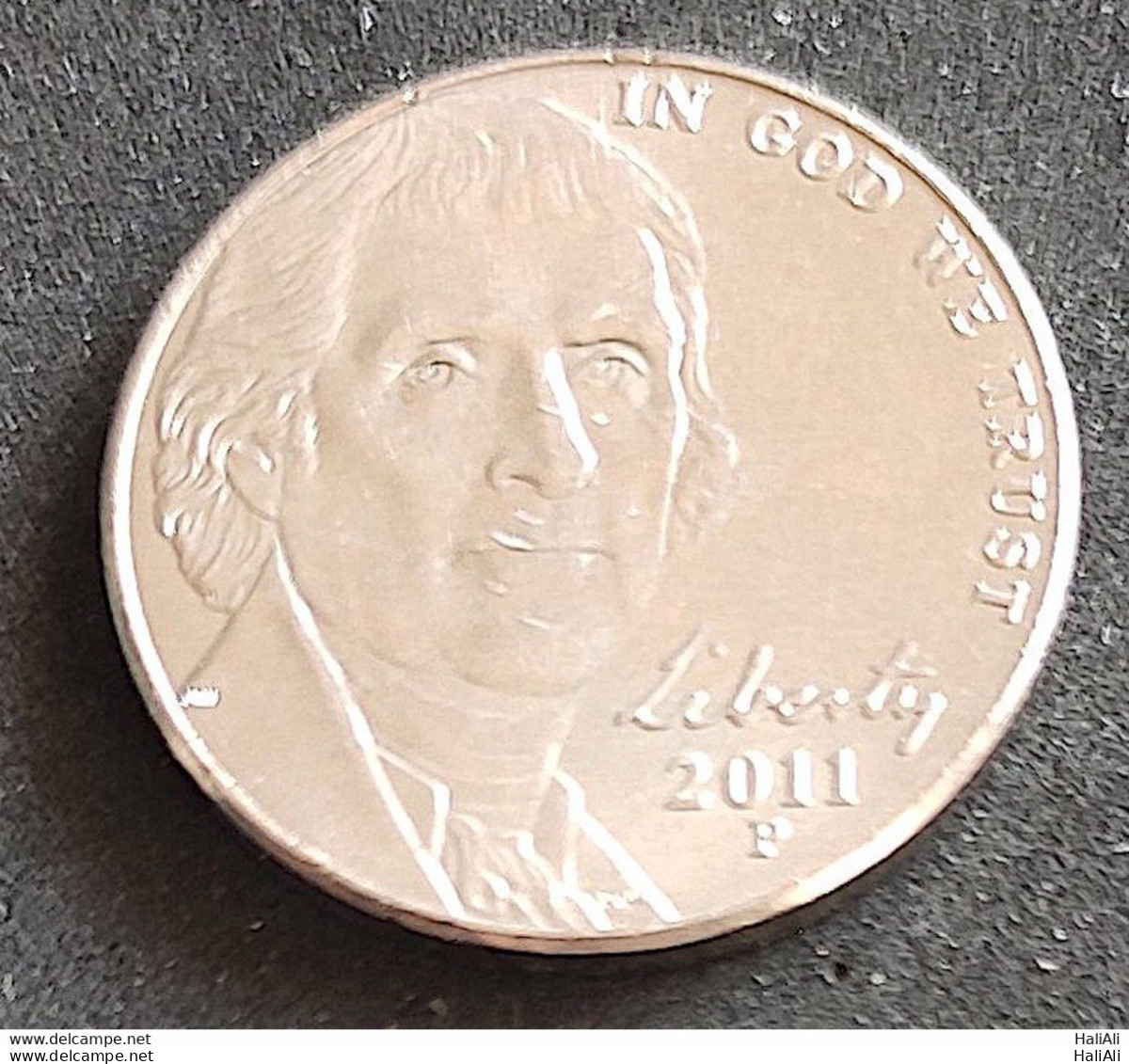 Coin United States Moeda Estados Unidos 2011 5 Cents 1 - Andere & Zonder Classificatie