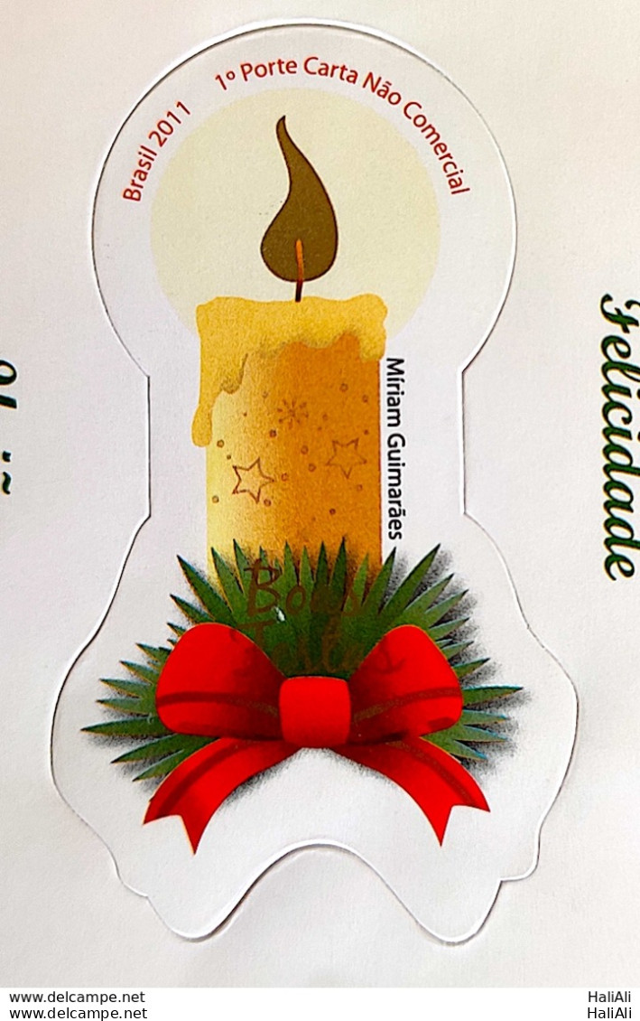 C 3138 Brazil Stamp Christmas Candles Religion 2011 - Unused Stamps